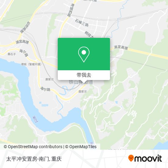 太平冲安置房-南门地图