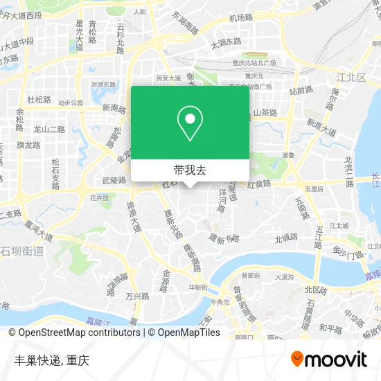 丰巢快递地图