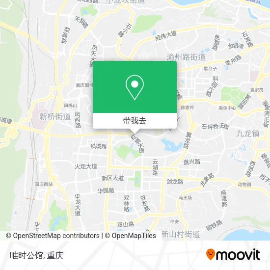 唯时公馆地图