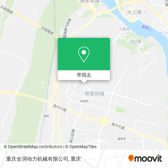 重庆全润动力机械有限公司地图