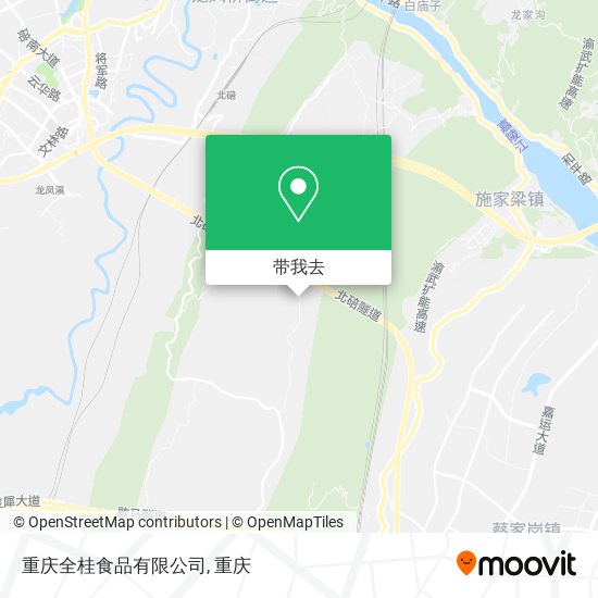 重庆全桂食品有限公司地图