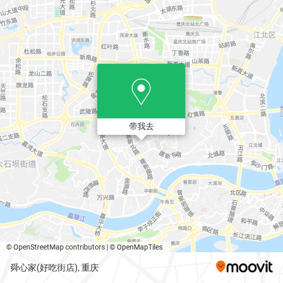 舜心家(好吃街店)地图