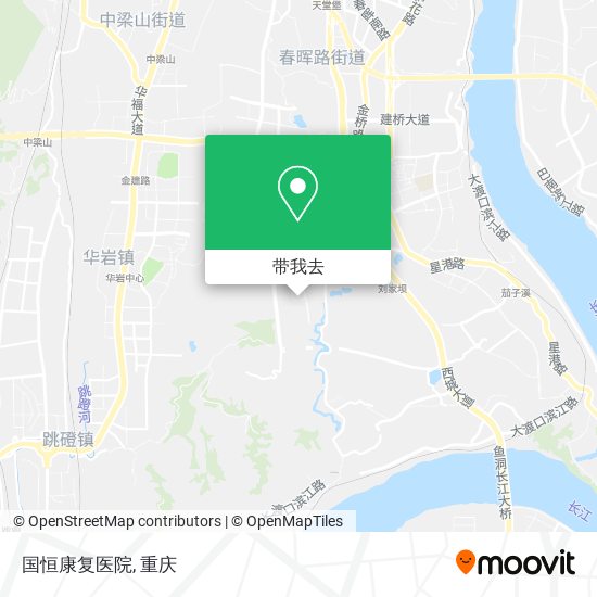 国恒康复医院地图
