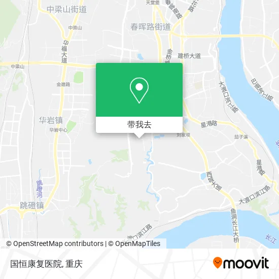 国恒康复医院地图