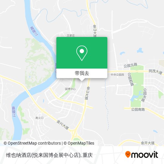 维也纳酒店(悦来国博会展中心店)地图