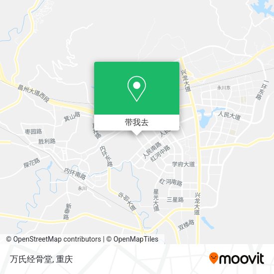万氏经骨堂地图