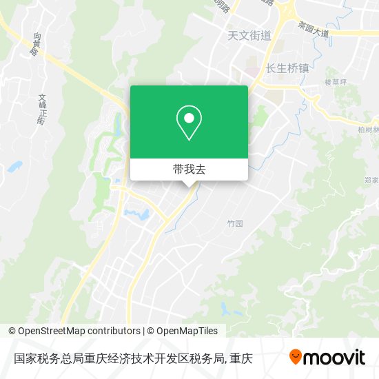 国家税务总局重庆经济技术开发区税务局地图