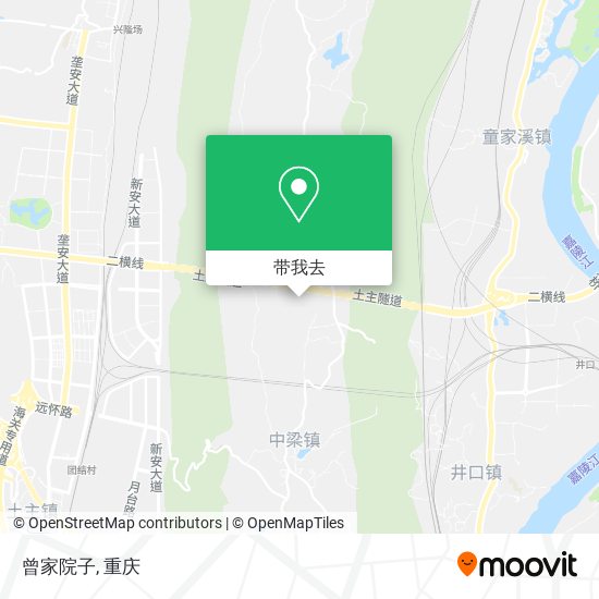 曾家院子地图