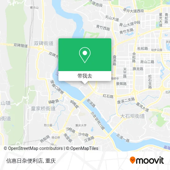 信惠日杂便利店地图