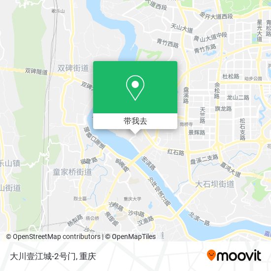 大川壹江城-2号门地图