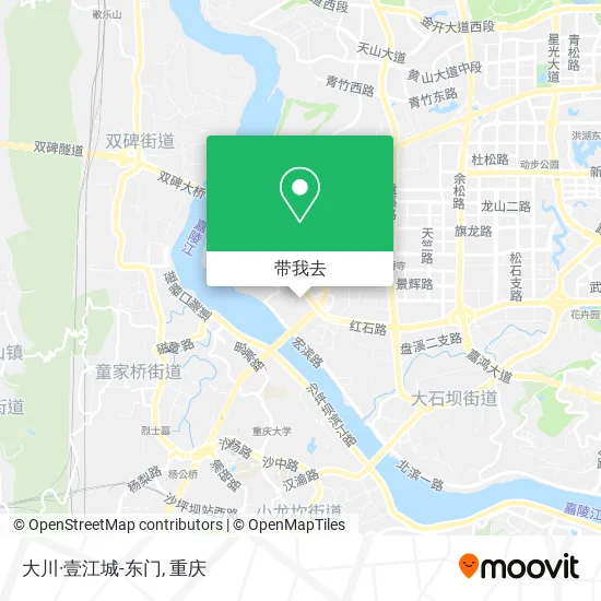 大川·壹江城-东门地图
