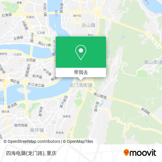 四海电脑(龙门路)地图