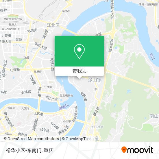 裕华小区-东南门地图
