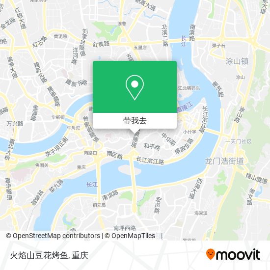 火焰山豆花烤鱼地图