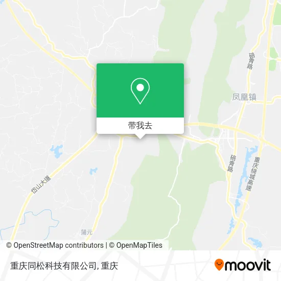 重庆同松科技有限公司地图