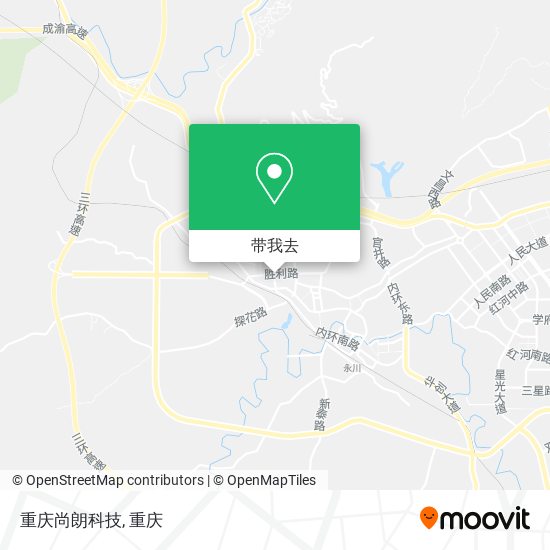 重庆尚朗科技地图