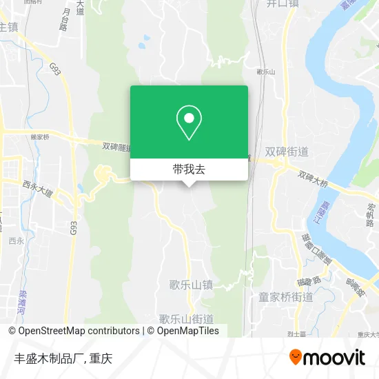 丰盛木制品厂地图