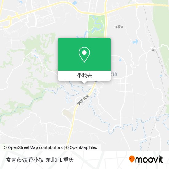 常青藤·缇香小镇-东北门地图