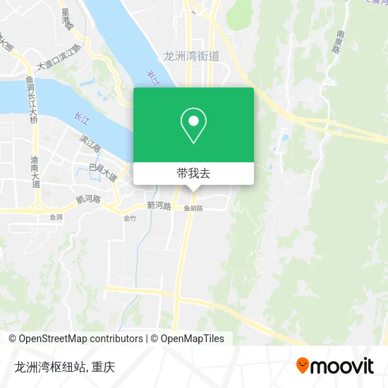 龙洲湾枢纽站地图