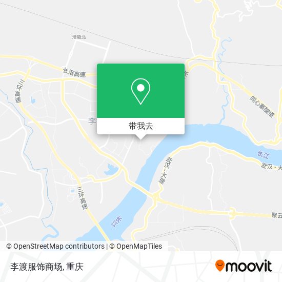 李渡服饰商场地图