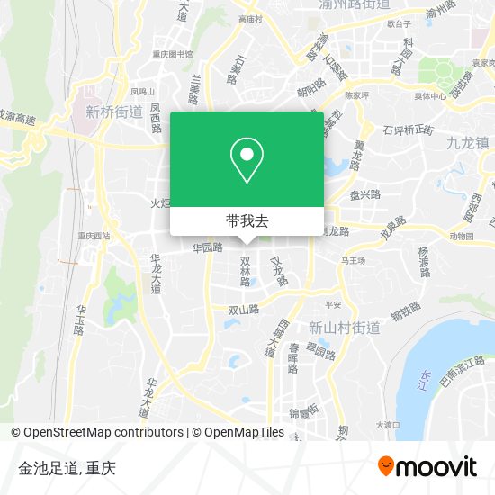 金池足道地图