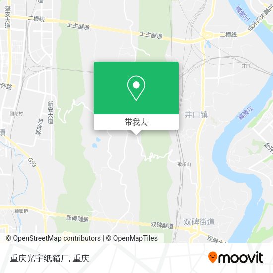 重庆光宇纸箱厂地图