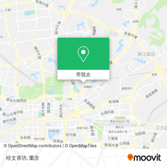经文茶坊地图