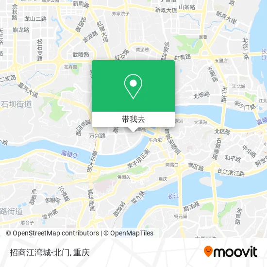 招商江湾城-北门地图