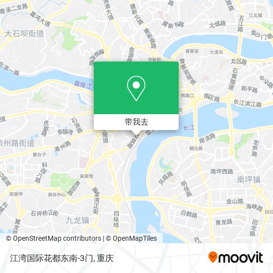 江湾国际花都东南-3门地图