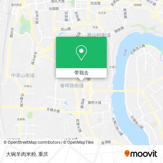 大碗羊肉米粉地图