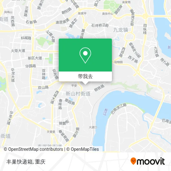 丰巢快递箱地图