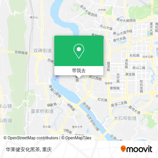 华莱健安化黑茶地图