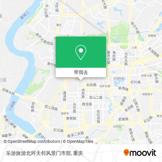 乐游旅游北环天邻风景门市部地图