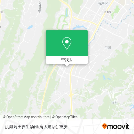 洪湖藕王养生汤(金鹿大道店)地图