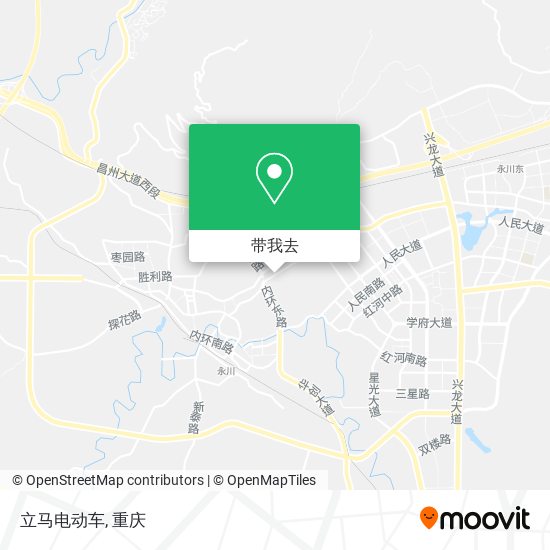 立马电动车地图