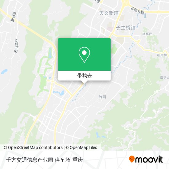千方交通信息产业园-停车场地图