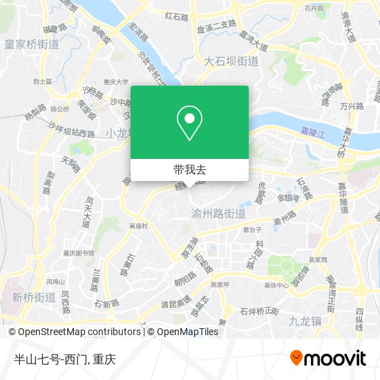 半山七号-西门地图