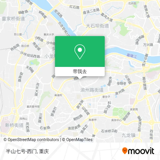 半山七号-西门地图