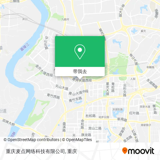 重庆麦点网络科技有限公司地图