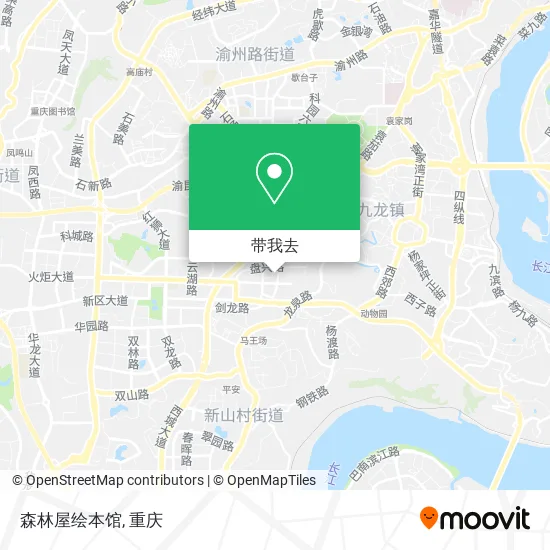 森林屋绘本馆地图