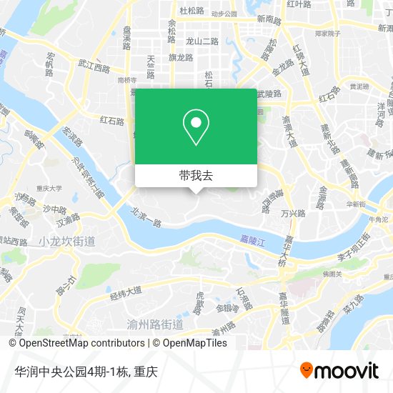 华润中央公园4期-1栋地图