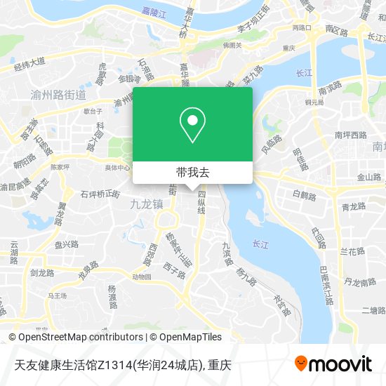 天友健康生活馆Z1314(华润24城店)地图