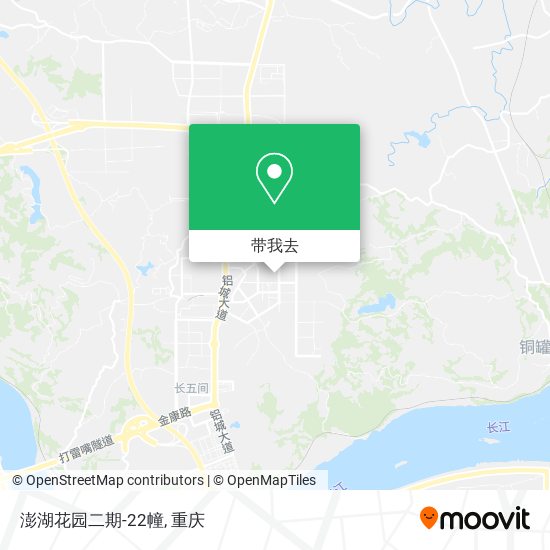 澎湖花园二期-22幢地图