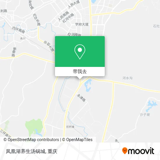 凤凰湖养生汤锅城地图