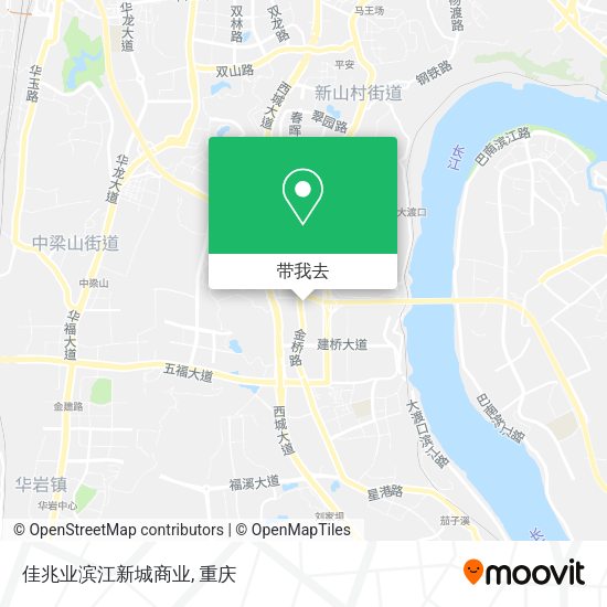 佳兆业滨江新城商业地图
