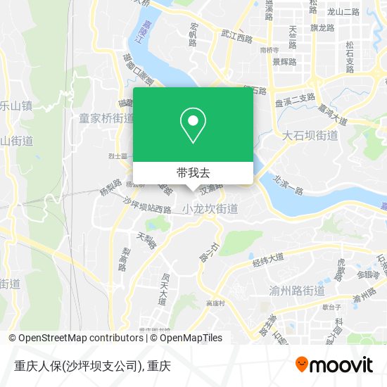 重庆人保(沙坪坝支公司)地图
