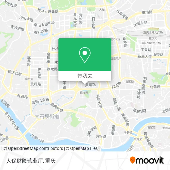 人保财险营业厅地图