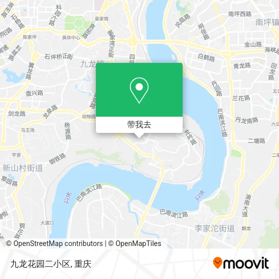 九龙花园二小区地图