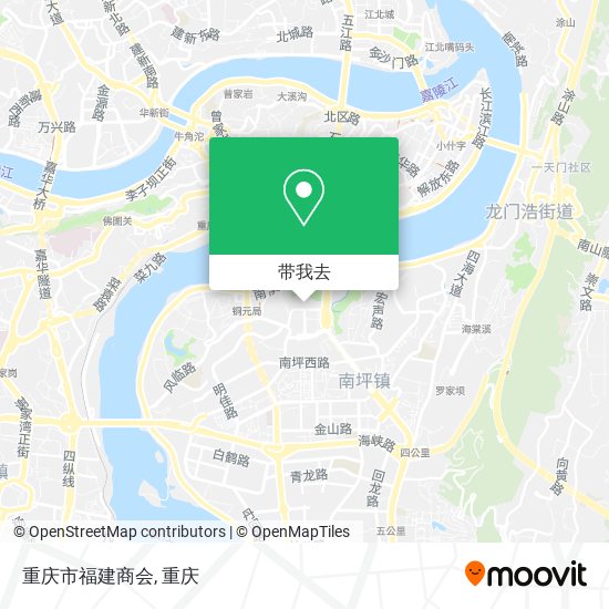 重庆市福建商会地图
