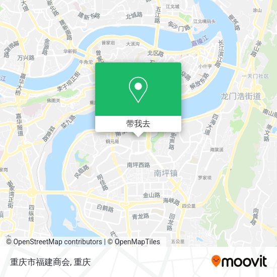 重庆市福建商会地图